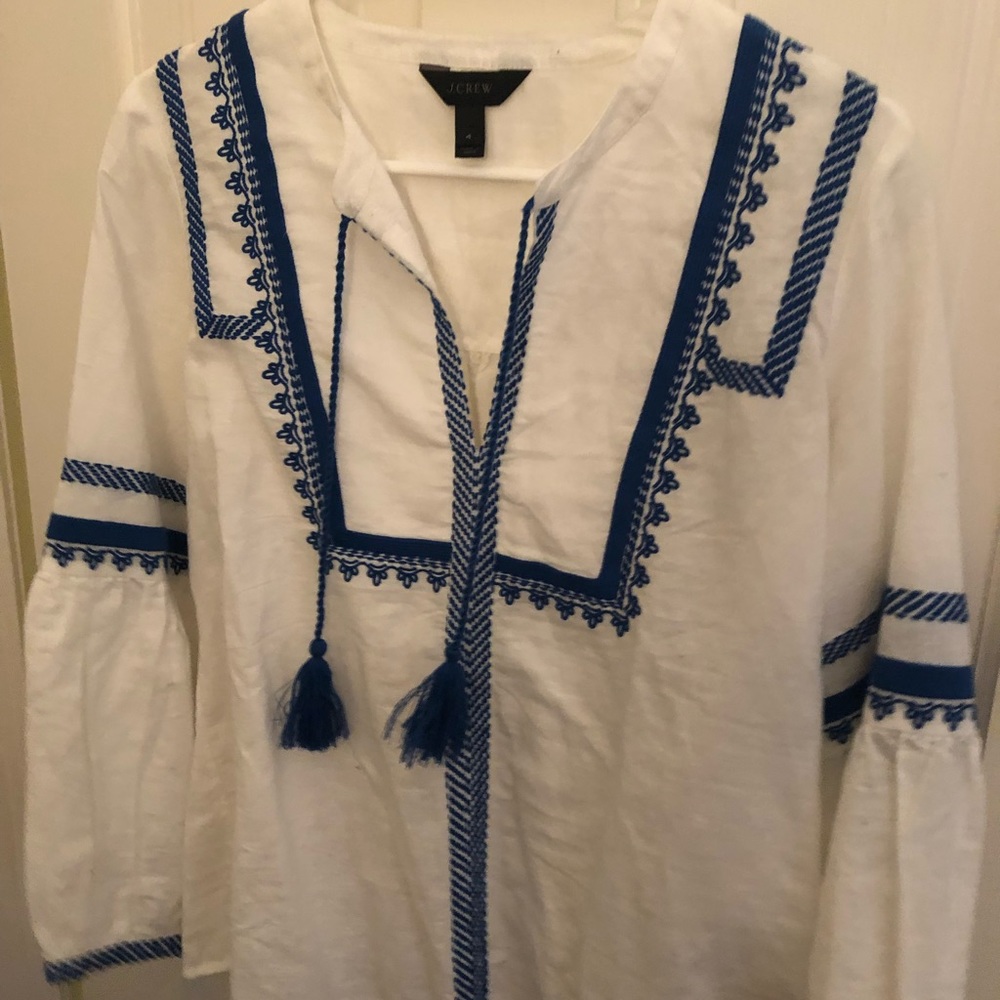 Jcrew white top